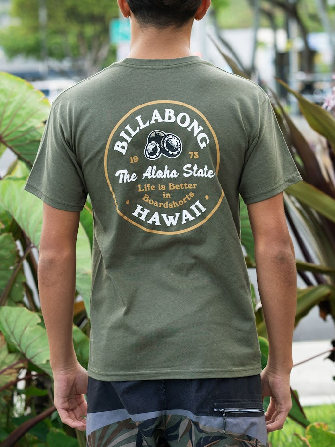 BILLABONG PRODUCE HI TEE - MTR1