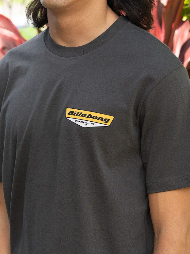 BILLABONG SNATCH TEE - RAVEN