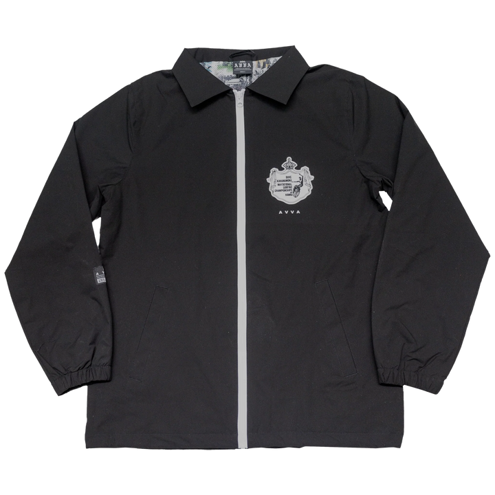 AVVA CLUB DUKE WINDBREAKER JACKET - BLACK