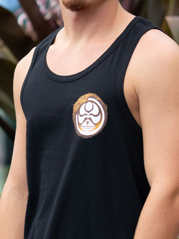 HIC COCONUT ALOHA TANK - BLACK
