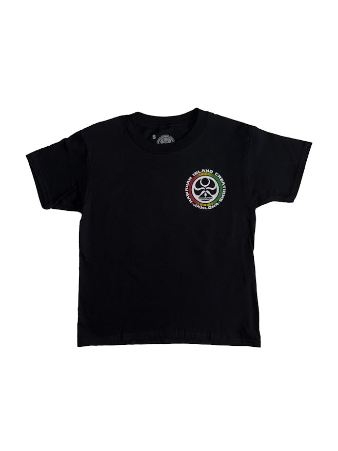 HIC JAH DOT YOUTH TEE - BLACK