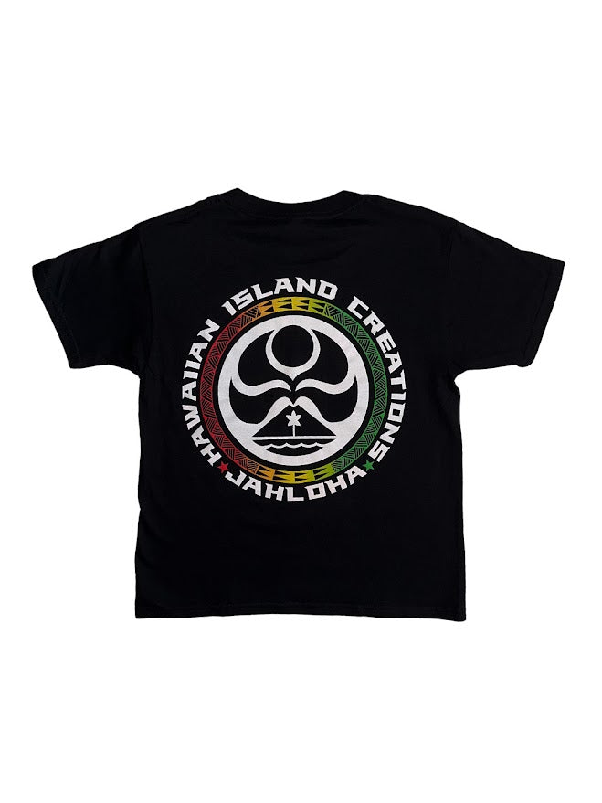 HIC JAH DOT YOUTH TEE - BLACK