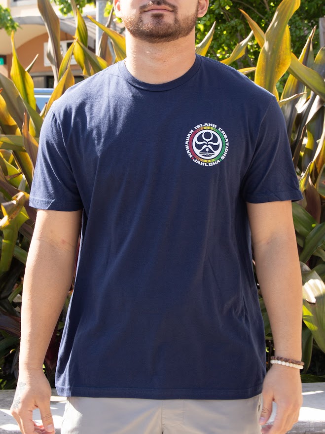 HIC JAH DOT TEE - NAVY