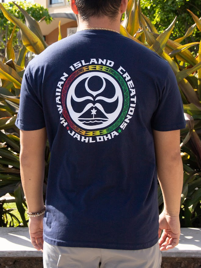 HIC JAH DOT TEE - NAVY