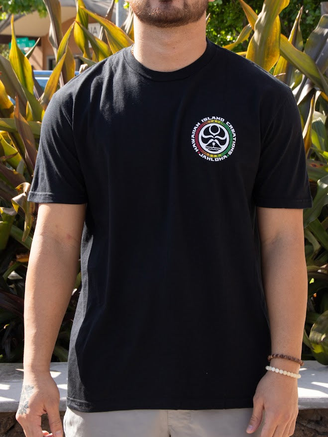 HIC JAH DOT TEE - BLACK