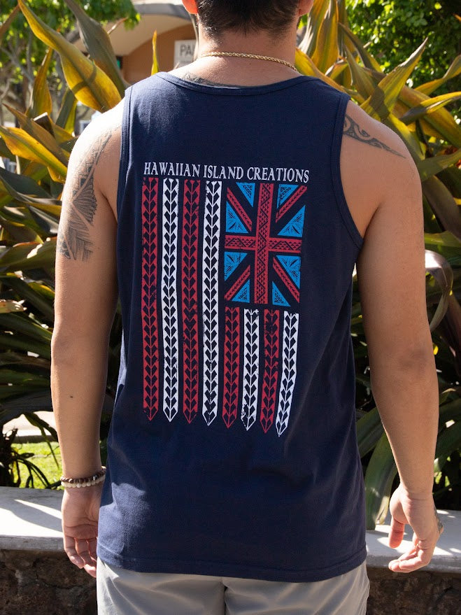 HIC IKAIKA FLAG TANK - NAVY