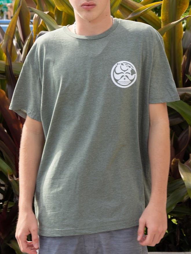 HIC HAWAII PEAKS TEE - GREEN