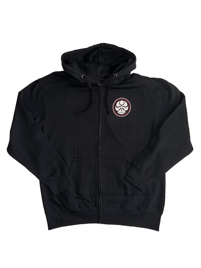 HIC CORONET ZIP FLEECE - BLACK