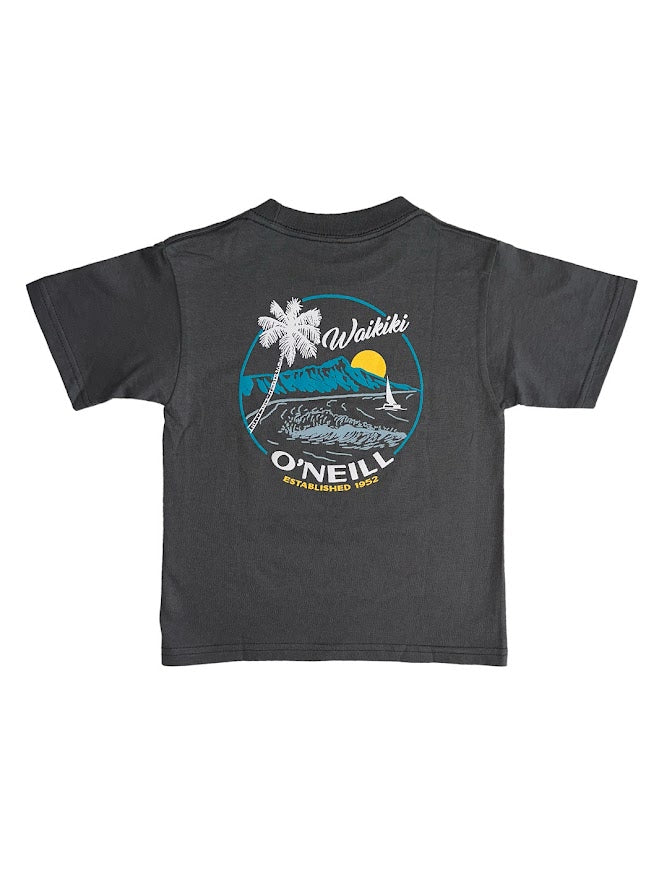 O'NEILL PLAYGROUND KIDS TEE - GRAY