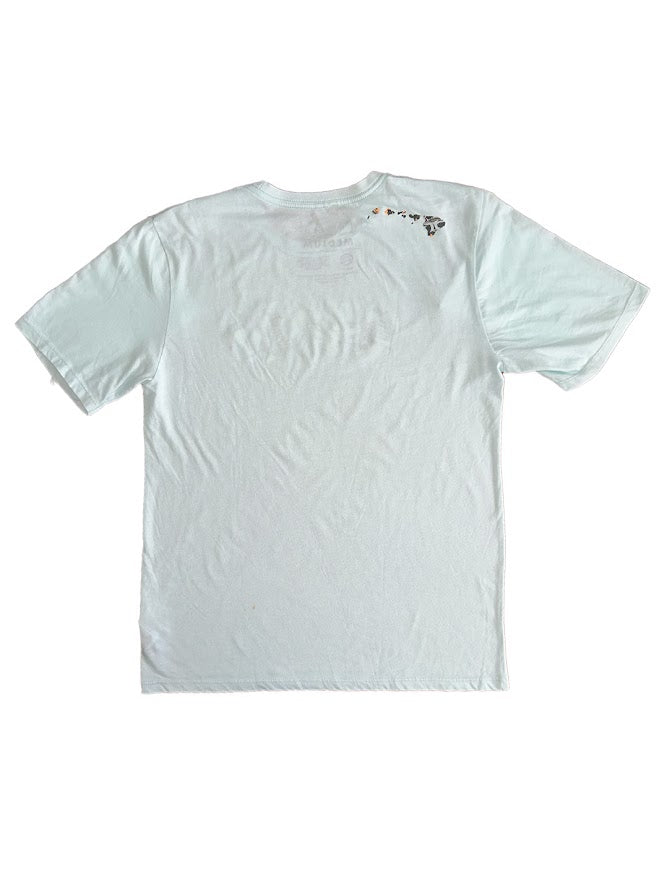 HURLEY ALOHA FILL - LIGHT  BLUE