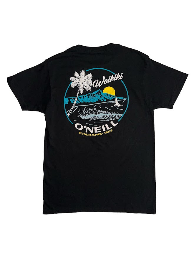 O'NEILL PLAYGROUND TEE - BLACK