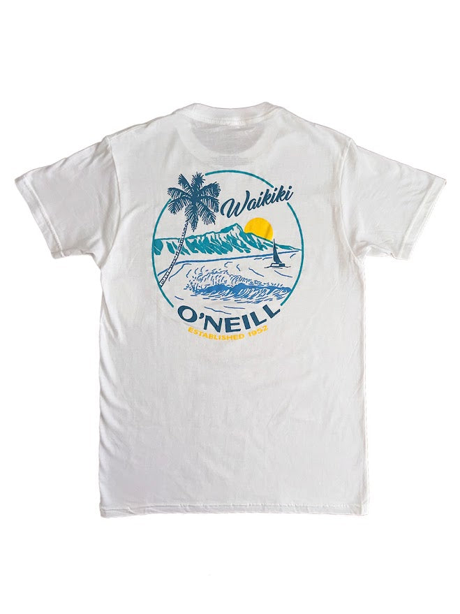 O'NEILL PLAYGROUND TEE - WHITE