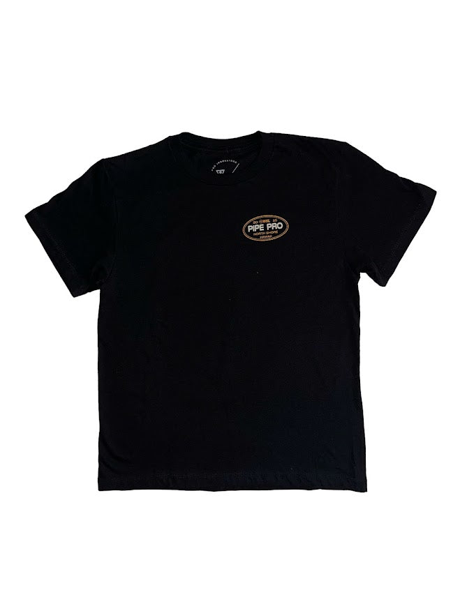 PIPE PRO YOUTH 2025 TEE - BLACK