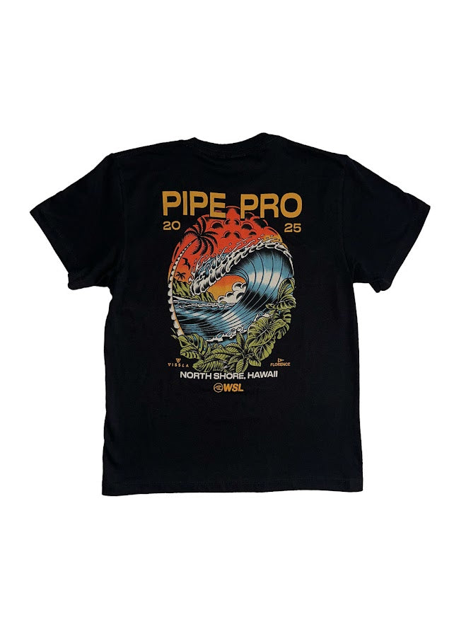 PIPE PRO YOUTH 2025 TEE - BLACK