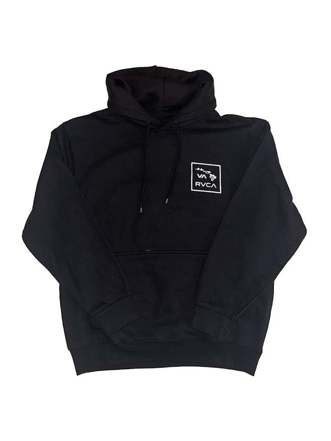 RVCA X HIC ATW KALO HOODIE - BLACK