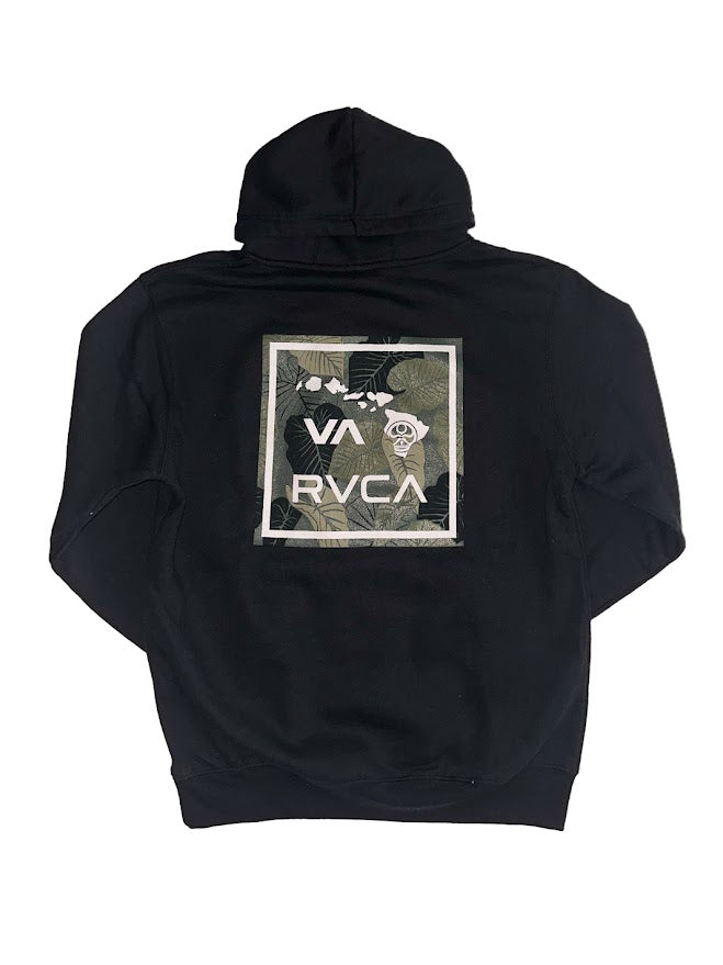 RVCA X HIC ATW KALO HOODIE - BLACK