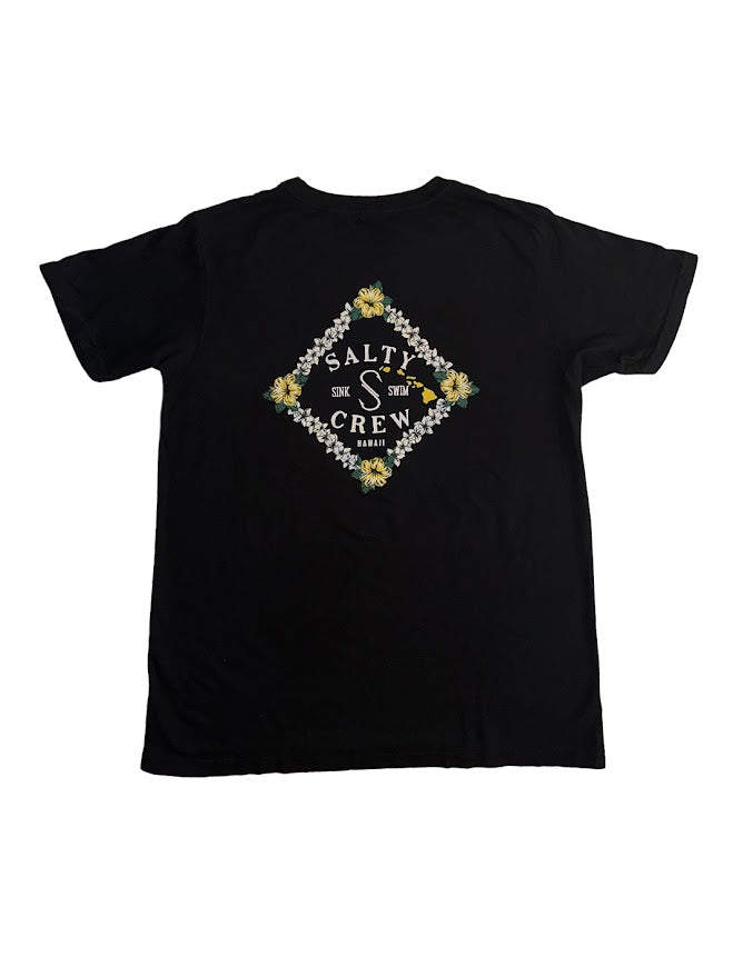 SALTY CREW TIPPET HAWAII BOYFRIEND TEE - BLACK