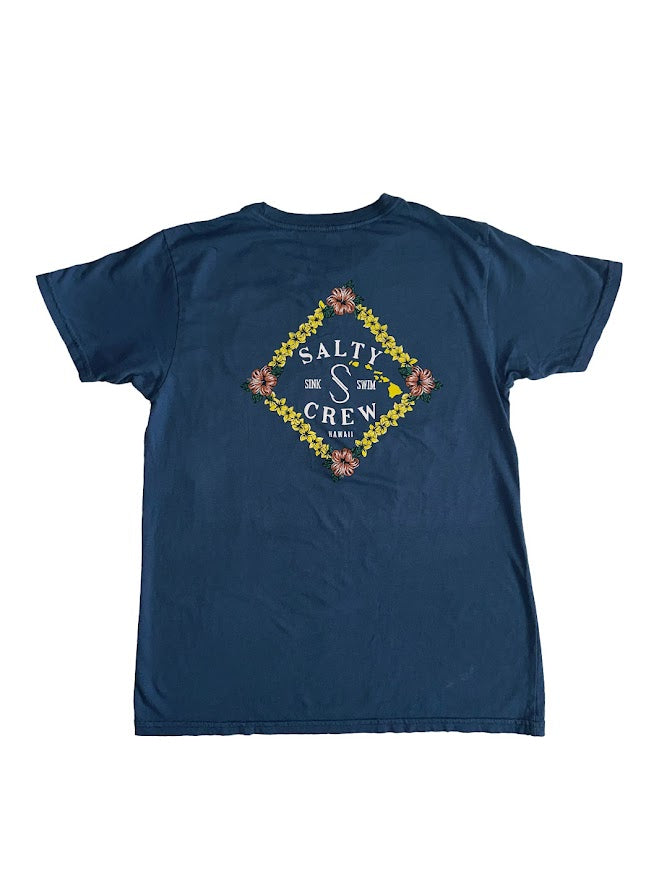 SALTY CREW TIPPET HAWAII BOYFRIEND TEE - DENIM BLUE