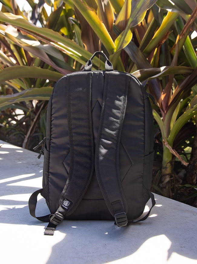 VOLCOM POLY BACKPACK UPPER CLASS - BLACK