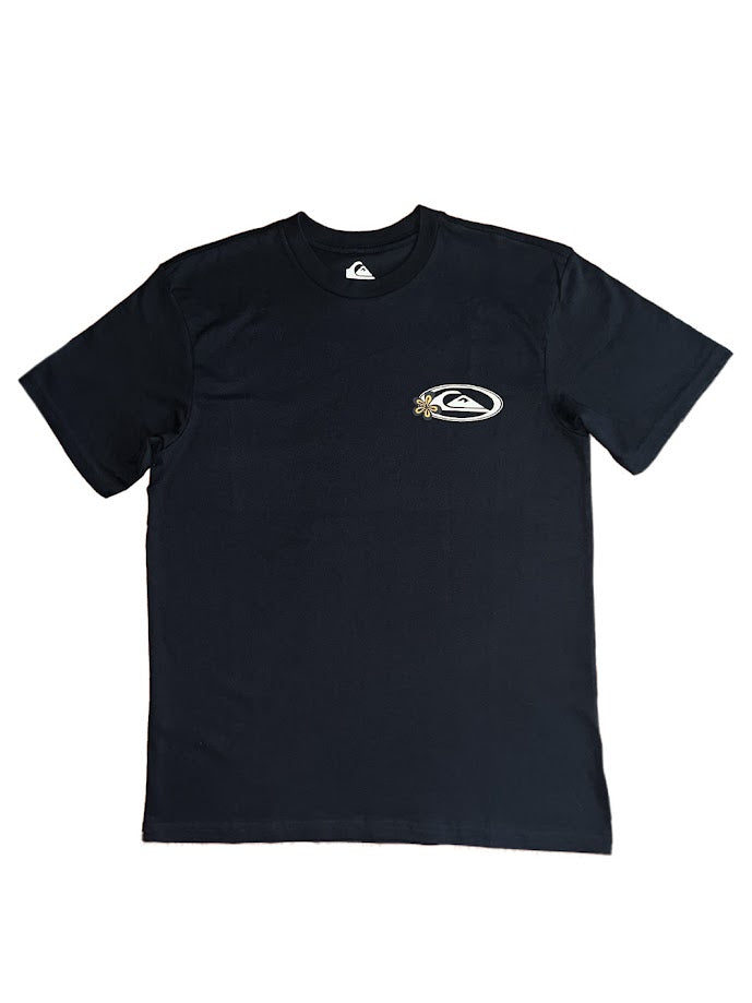 QUIKSILVER CELESTIAL GUARDIAN TEE- BLACK