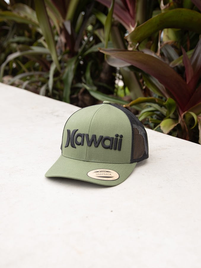 HURLEY HAWAII CURVE TRUCKER - GREEN (382)