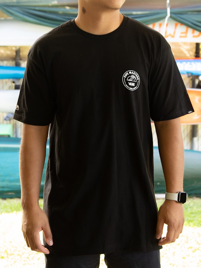 VANS 2024 PIPE MASTERS LOCK UP TEE - BLACK