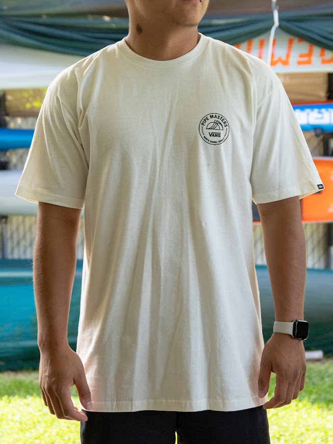 VANS 2024 PIPE MASTERS PRO LOCK UP TEE - VINTAGE WHITE (FS8)