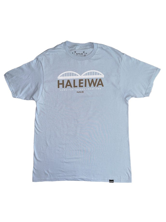 HURLEY X HIC ANAHULU BRIDGE TEE - LIGHT BLUE