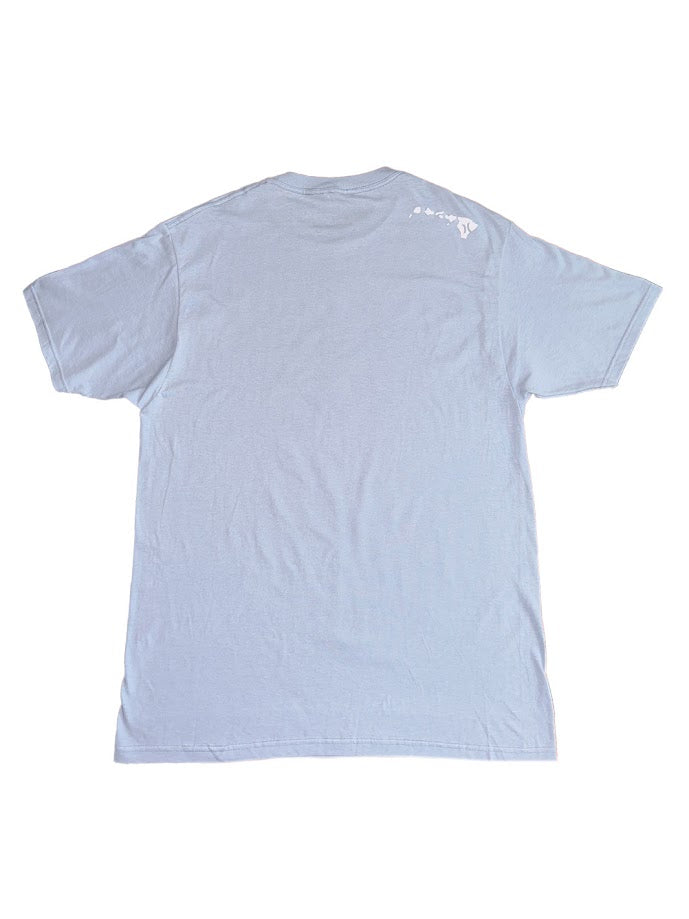 HURLEY X HIC ANAHULU BRIDGE TEE - LIGHT BLUE