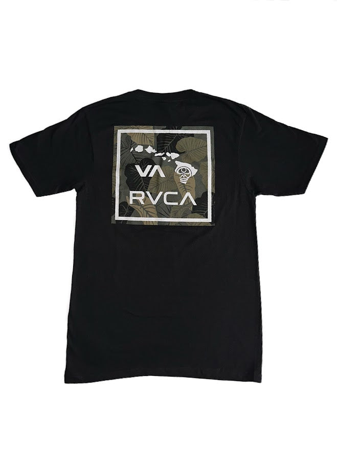 RVCA X HIC ATW TARO FILL TEE - BLACK