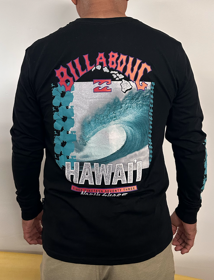 Billabong North Shore  Long Sleeve - Black