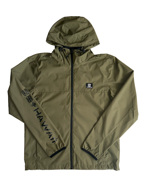 BILLABONG TRANSPORT HI WINDBREAKER - MILITARY GREEN