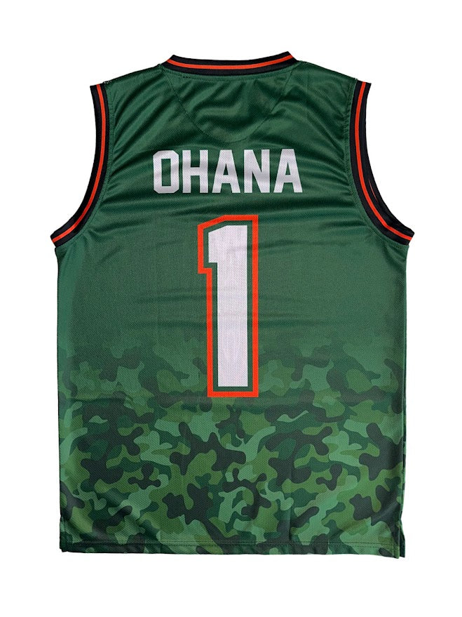 HIC OHANA JERSEY TANK - GREEN