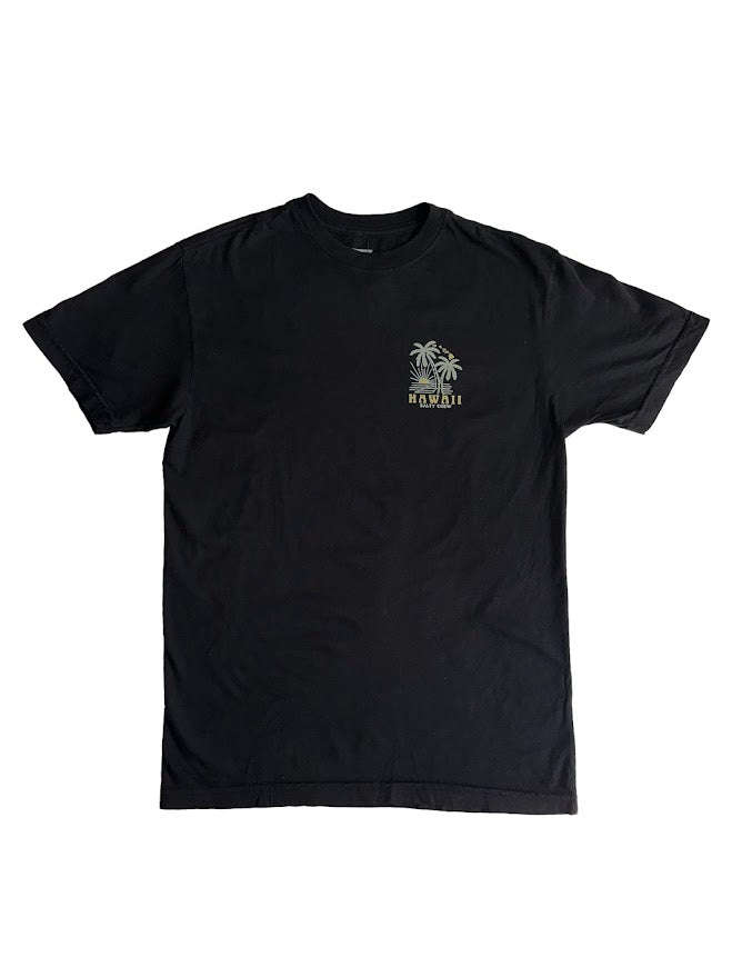 SALTY CREW ISLAND SUNSET TEE - BLACK