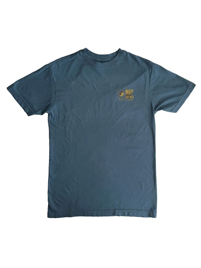 SALTY CREW HAWAII CHAIN TEE - SLATE BLUE