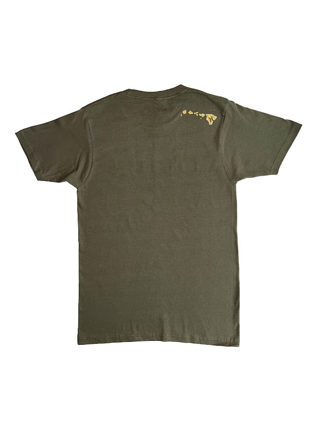 HURLEY ALOHA FILL TEE - GREEN