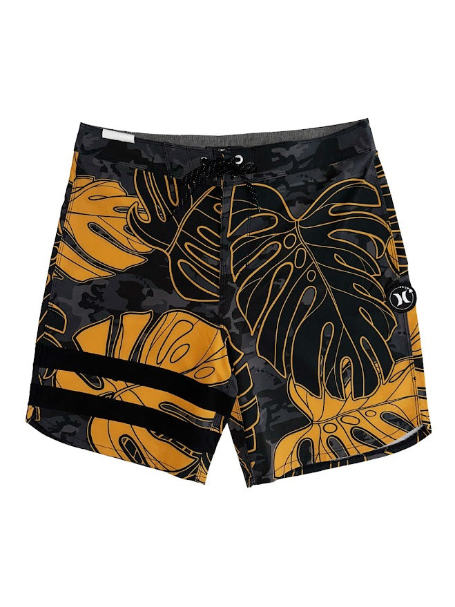 HURLEY PHANTOM ECO BLOCK PARTY 18" BOARDSHORT - BLACK