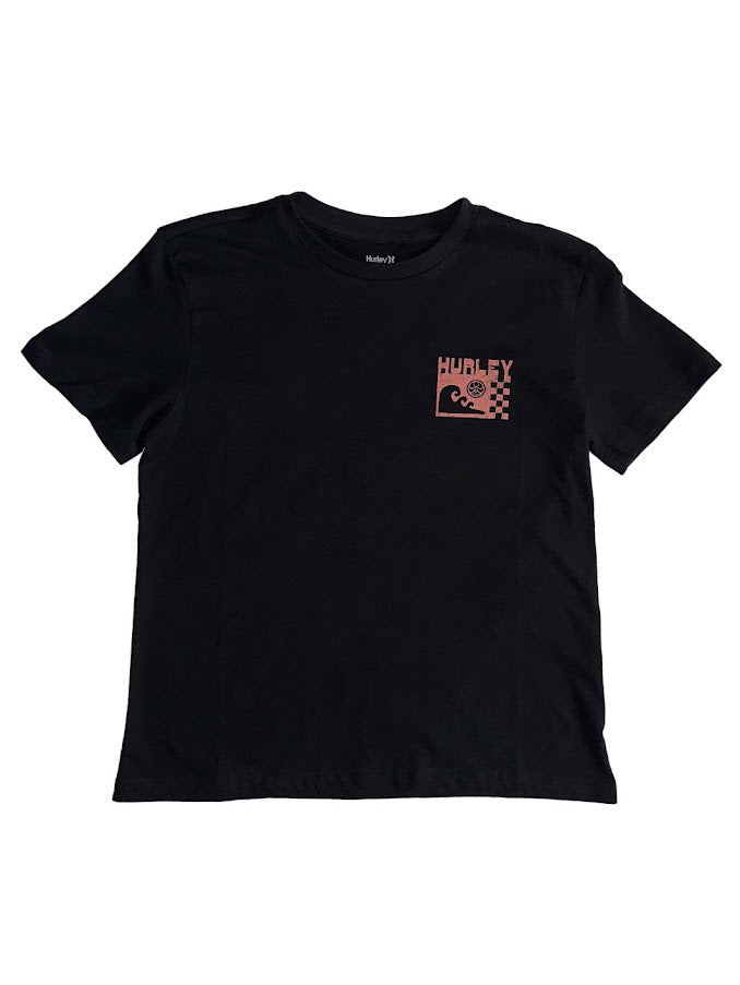 HURLEY X HIC COLLECTIONS CLASSIC WOMENS TEE - BLACK
