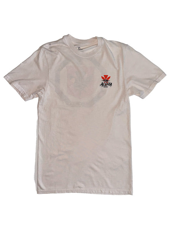 RIP CURL HAWAII TAPA HEX TEE - BONE