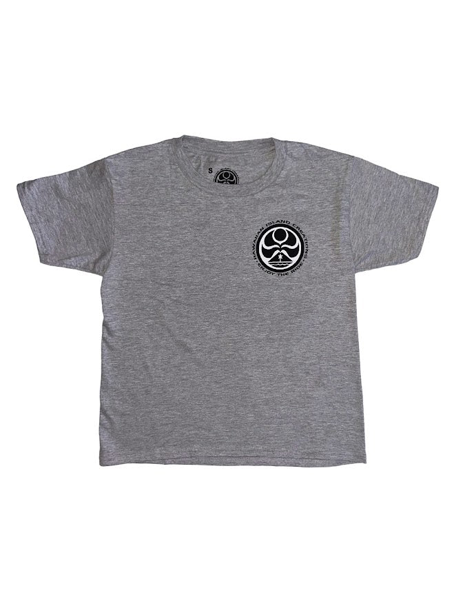 HIC CORPO DOT YOUTH TEE - HEATHER GRAY
