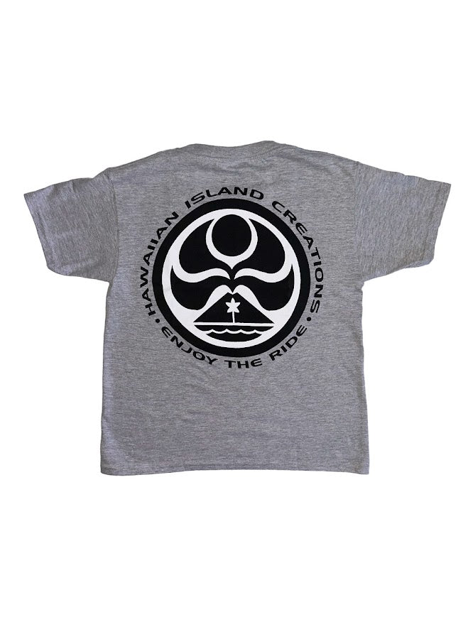 HIC CORPO DOT YOUTH TEE - HEATHER GRAY