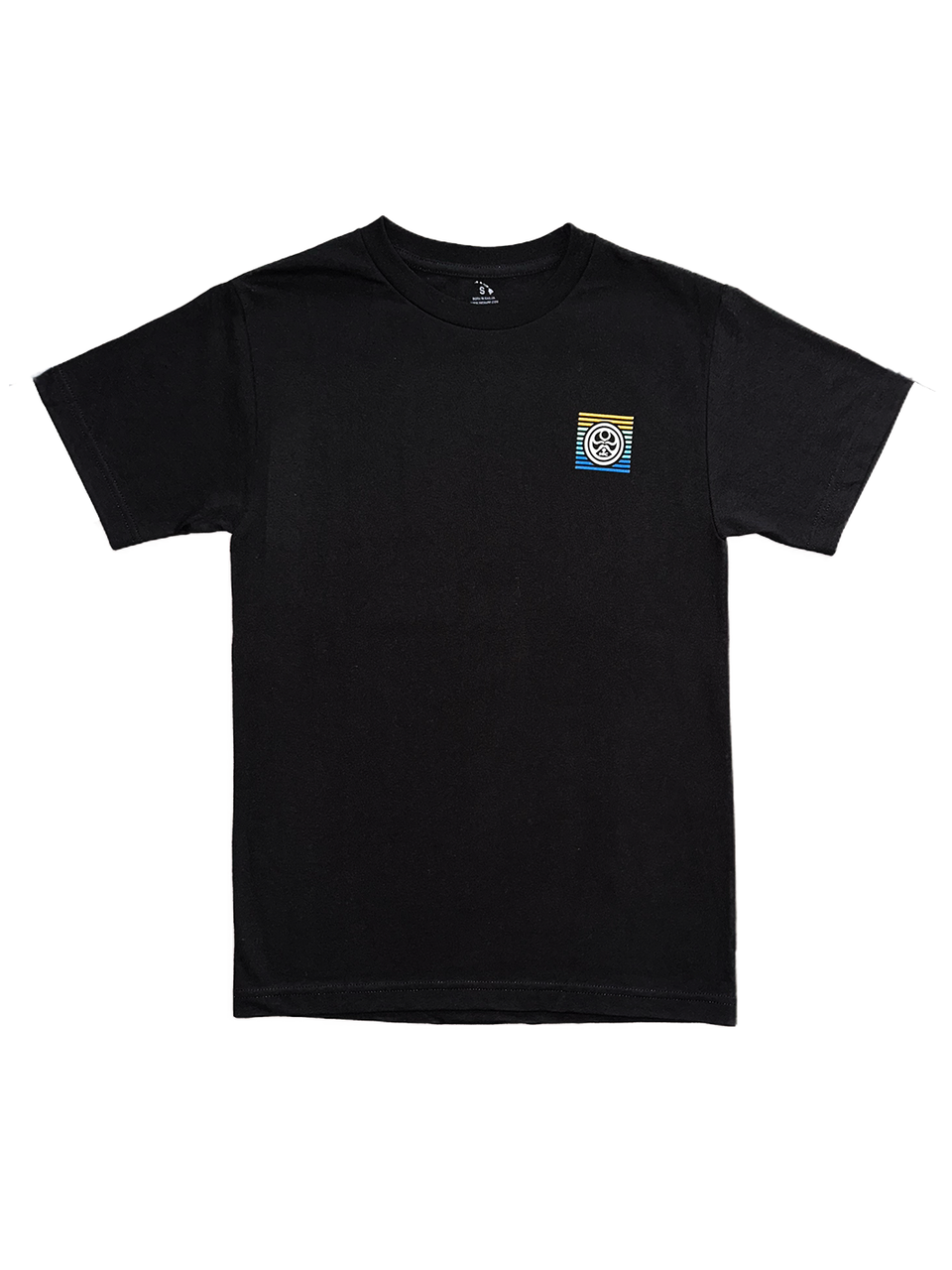 HIC LIFE LINED UP TEE- BLACK