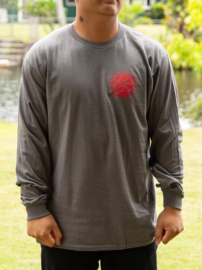 HIC ENJOY ULUA LONG SLEEVE - CHARCOAL