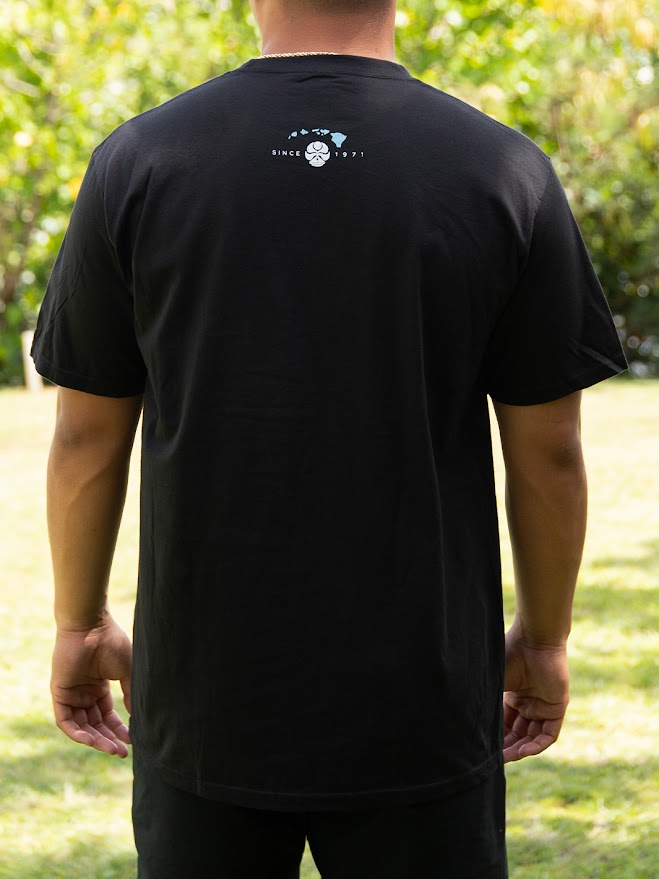 HIC ALOHA SINCE 71 TEE - BLACK