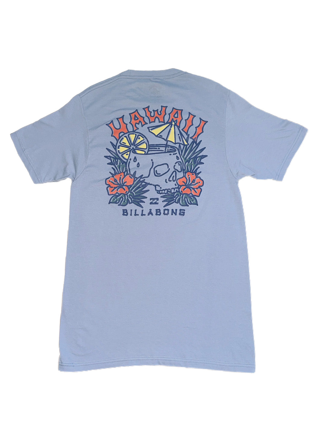 BILLABONG COCKTAIL HI WOMENS TEE - GRAY BLUE