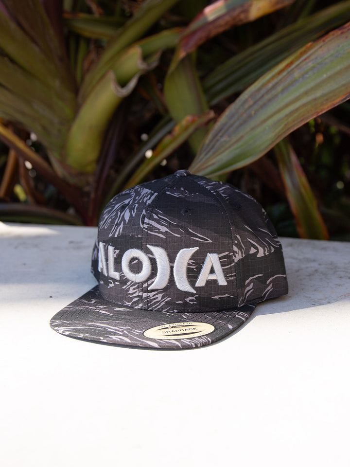 HURLEY ALOHA SNAPBACK HAT - CAMO (019)