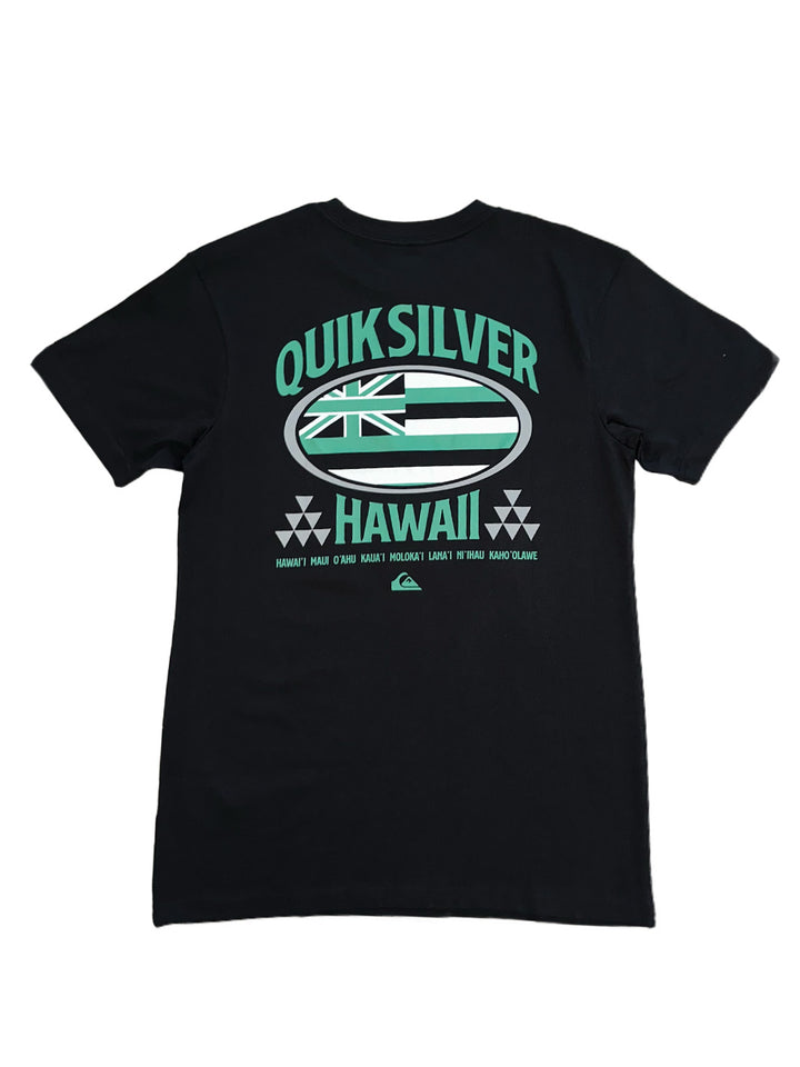 QUIKSILVER HI CHARGER TEE - BLACK