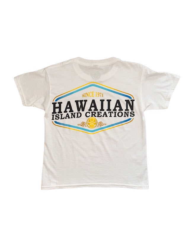 HIC GOLDEN GLOBE YOUTH TEE - WHITE