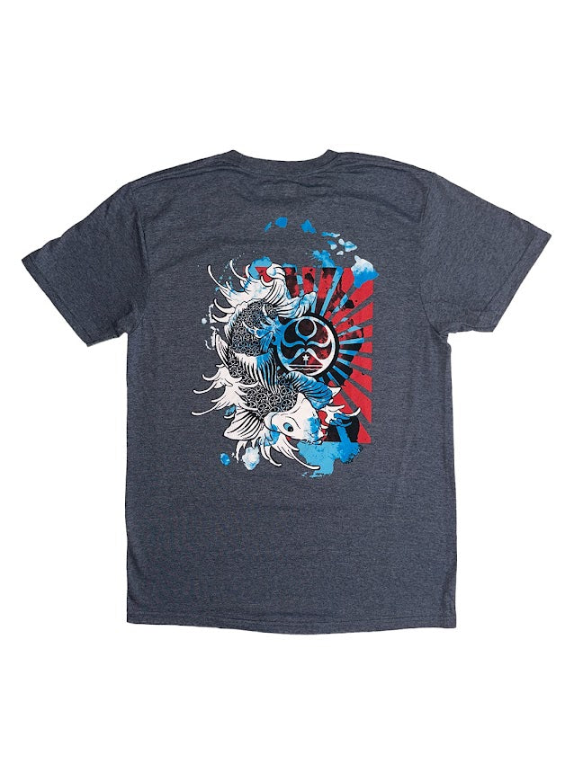 HIC CARPIO TEE - HEATHER NAVY