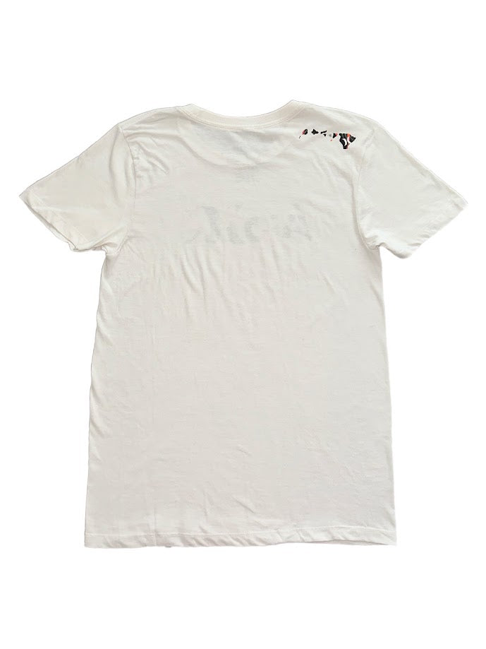 HURLEY EVD ALOHA TEE - LIGHT TAN